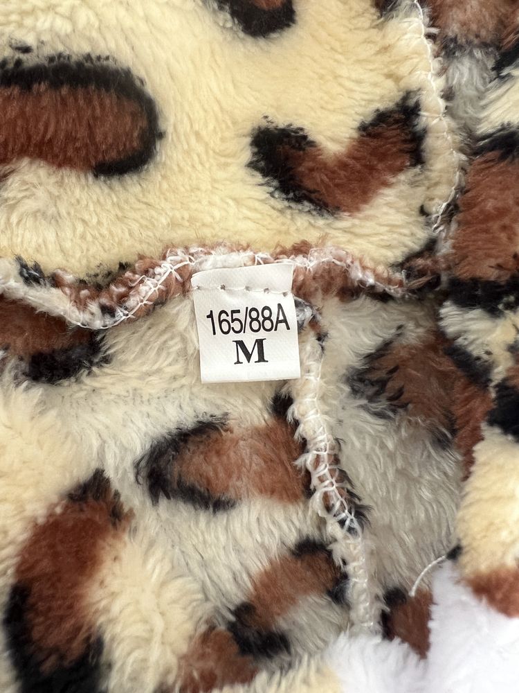 Onesie kigurumi strój M L pantera lampart piżama przebranie zebra
