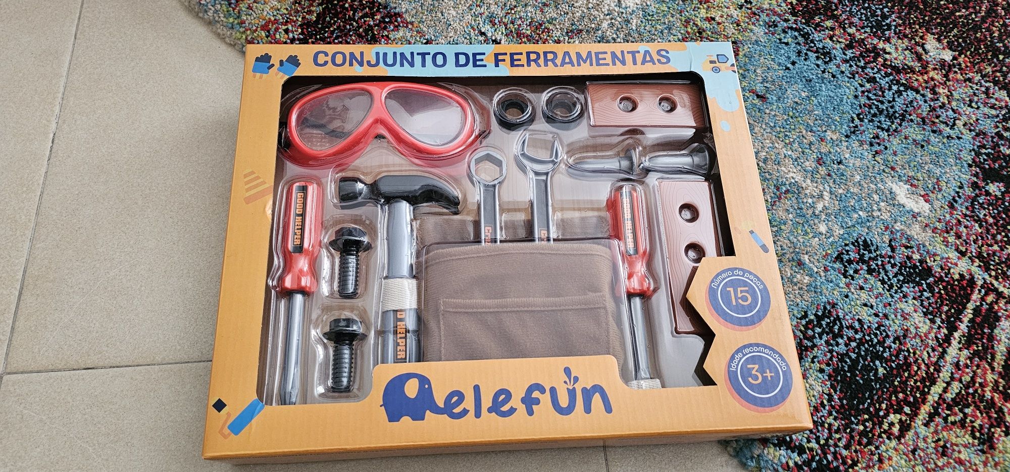 Conjunto brinquedos criança