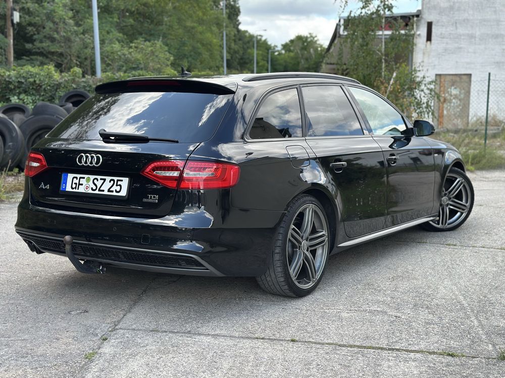 Audi A4 2.0Tdi 190km Slina Stronic Quattro Radar Elektryka Serwis