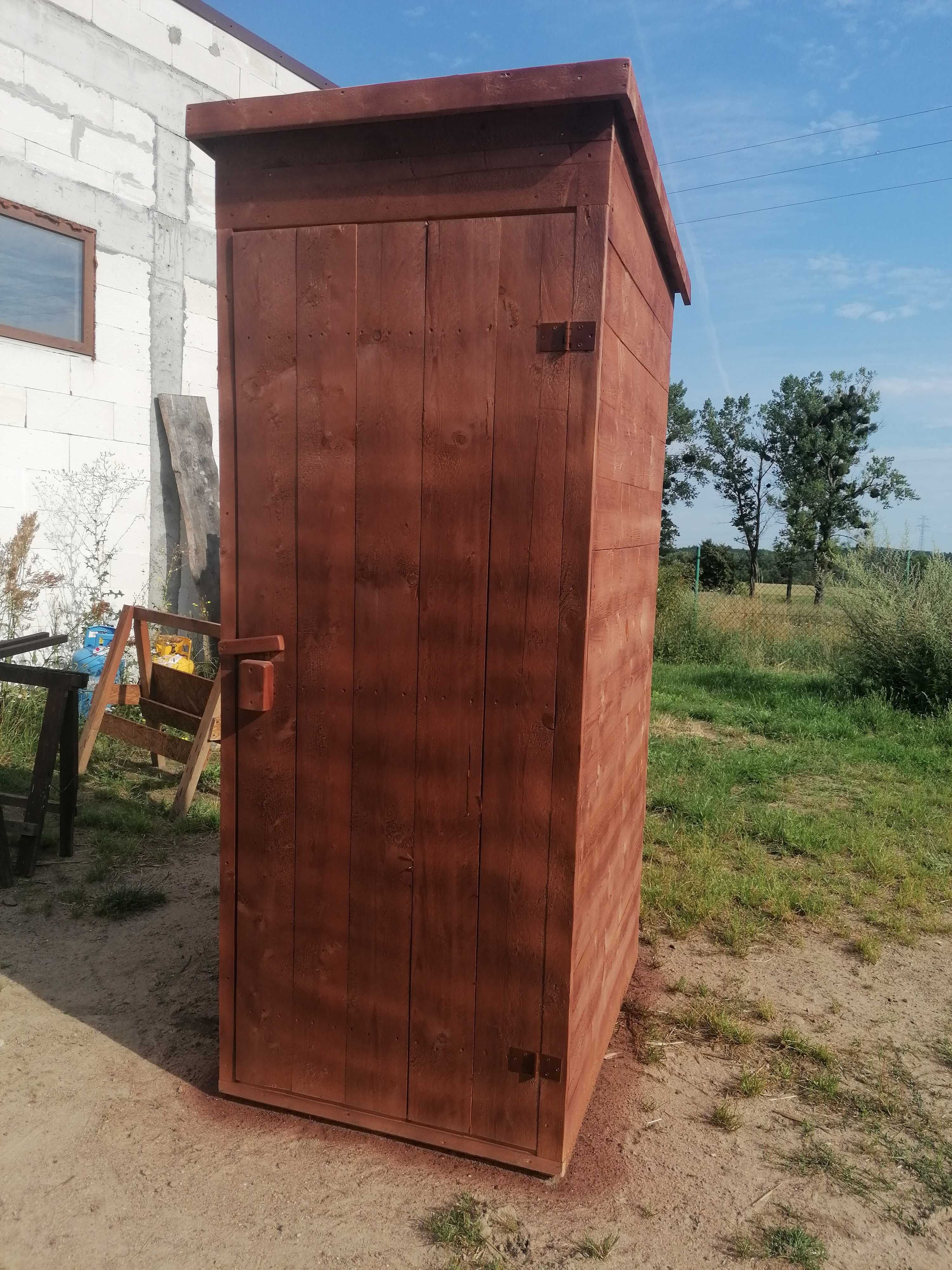Wychodek na budowę toaleta na działkę WC sławojka szelet