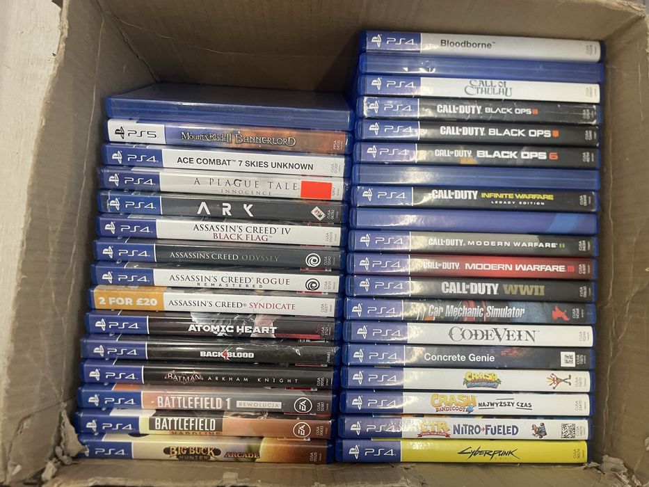 Gry PS4/PS5 Odbiór/Wysyłka