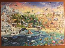 Puzzle Schmidt 1000 Premium quality Królestwo, świat zwierząt