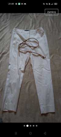 Nowe jasne/kremowe spodnie 3/4. Reserved rozmiar 38