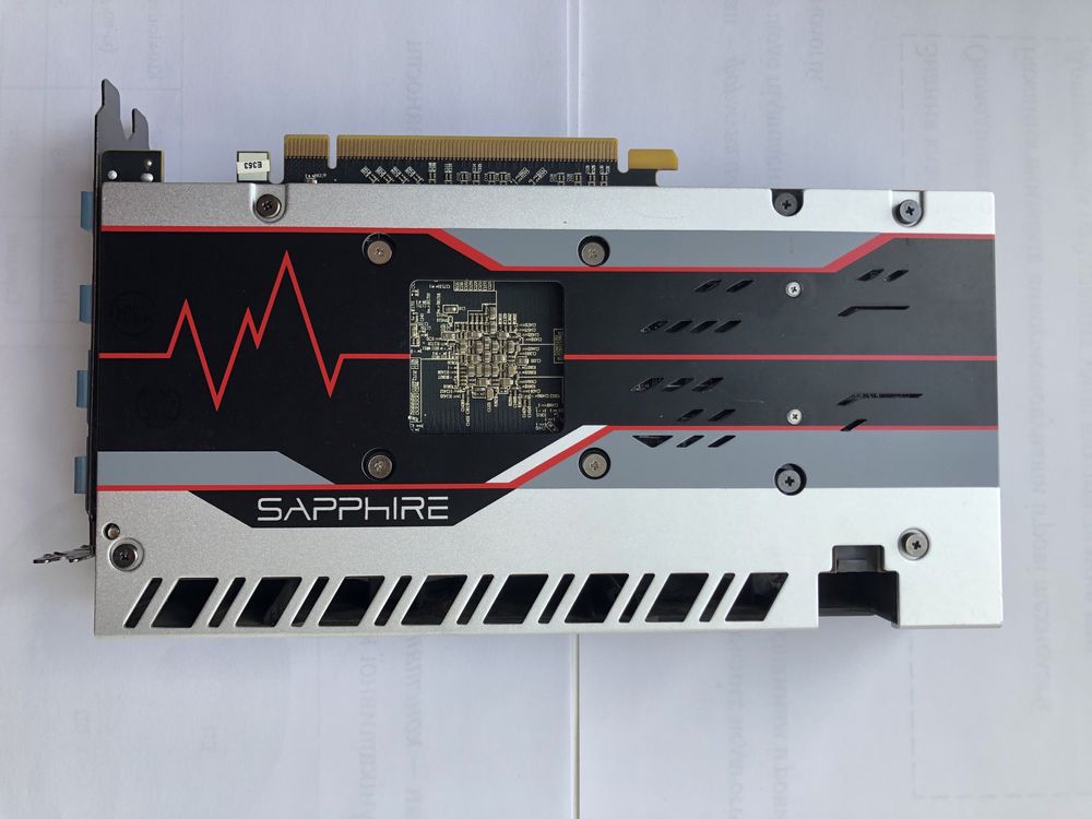 Продам відеокарту Sapphire Pulse Radeon RX580 4GB GDDR5 DUAL
