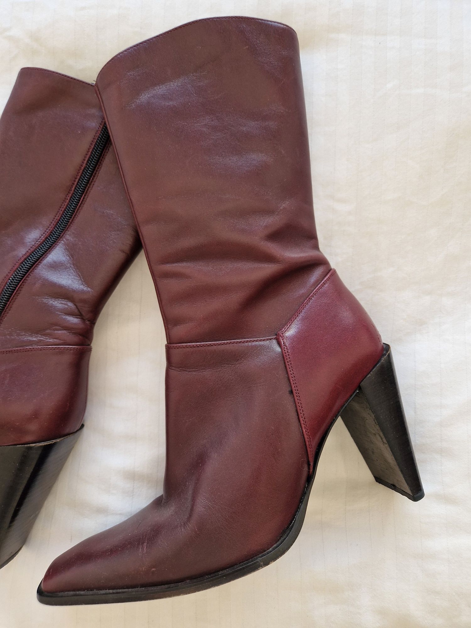 Botins em pele da Prof n. 39