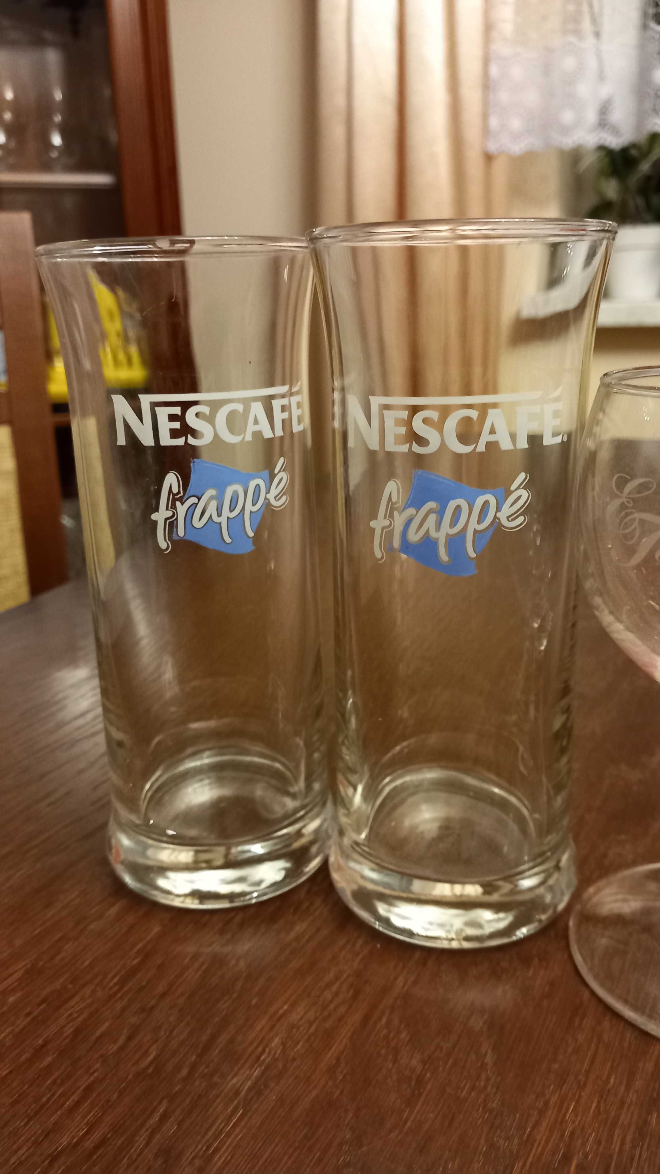 Kolekcja szklanki Nescafe frape kieliszki wino szklanki drinki zestaw