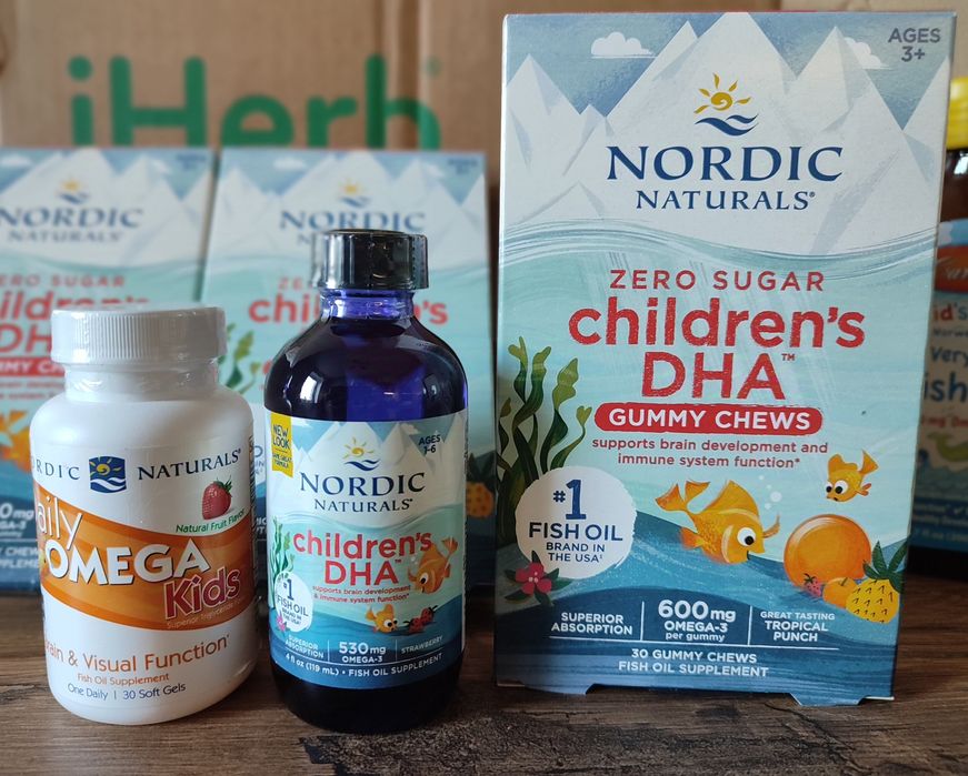 Children's DHA,Nordic Naturals.Omega kids.Дитяча омега