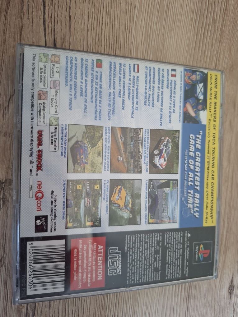 Colin McRae Rally – PS1 –