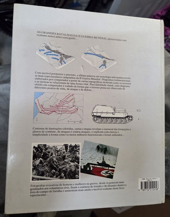 Livro Grandes batalhas II guerra mundial