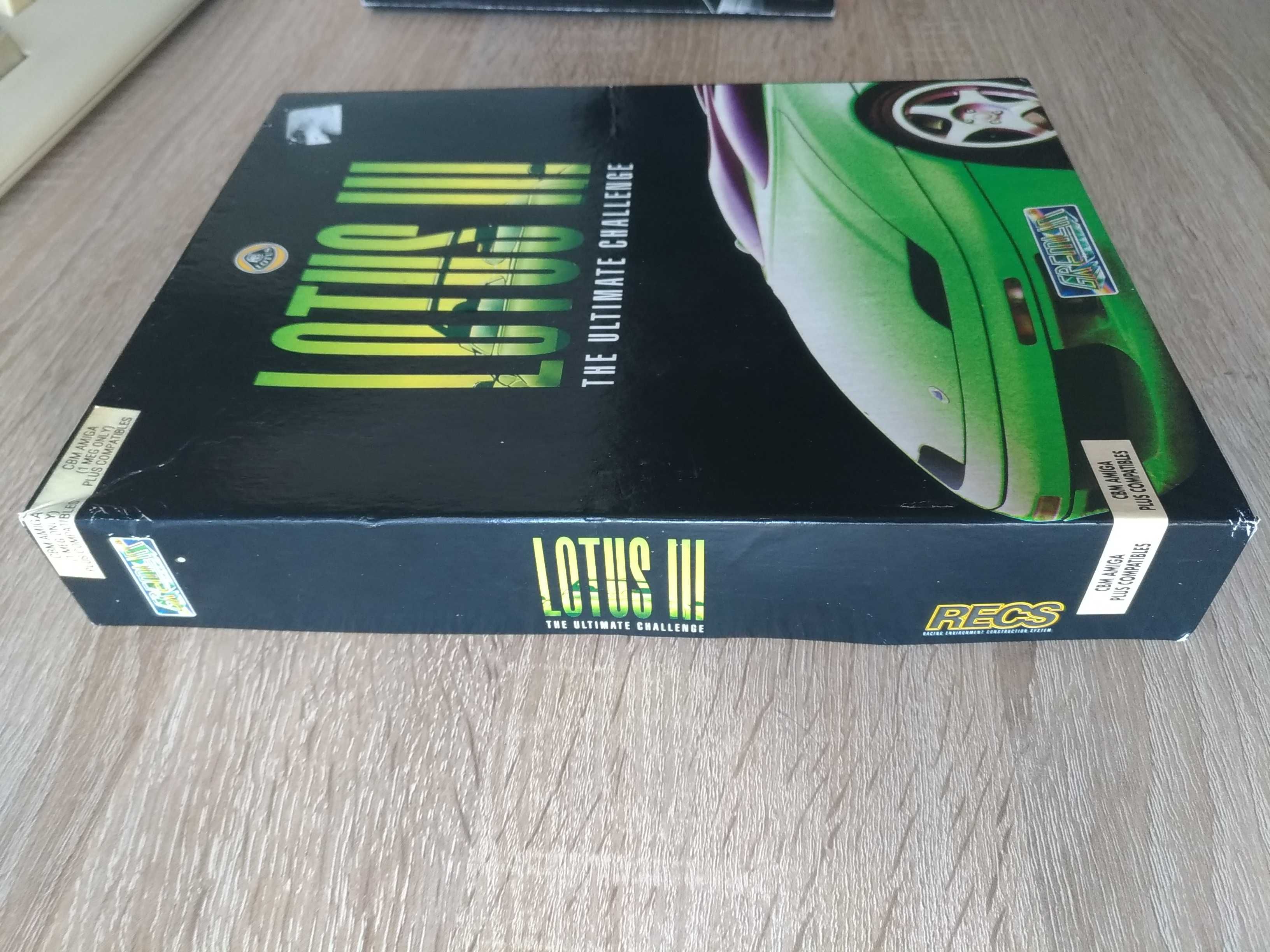 Lotus III The Ultimate Challenge - gra na komputer Amiga, sprawna