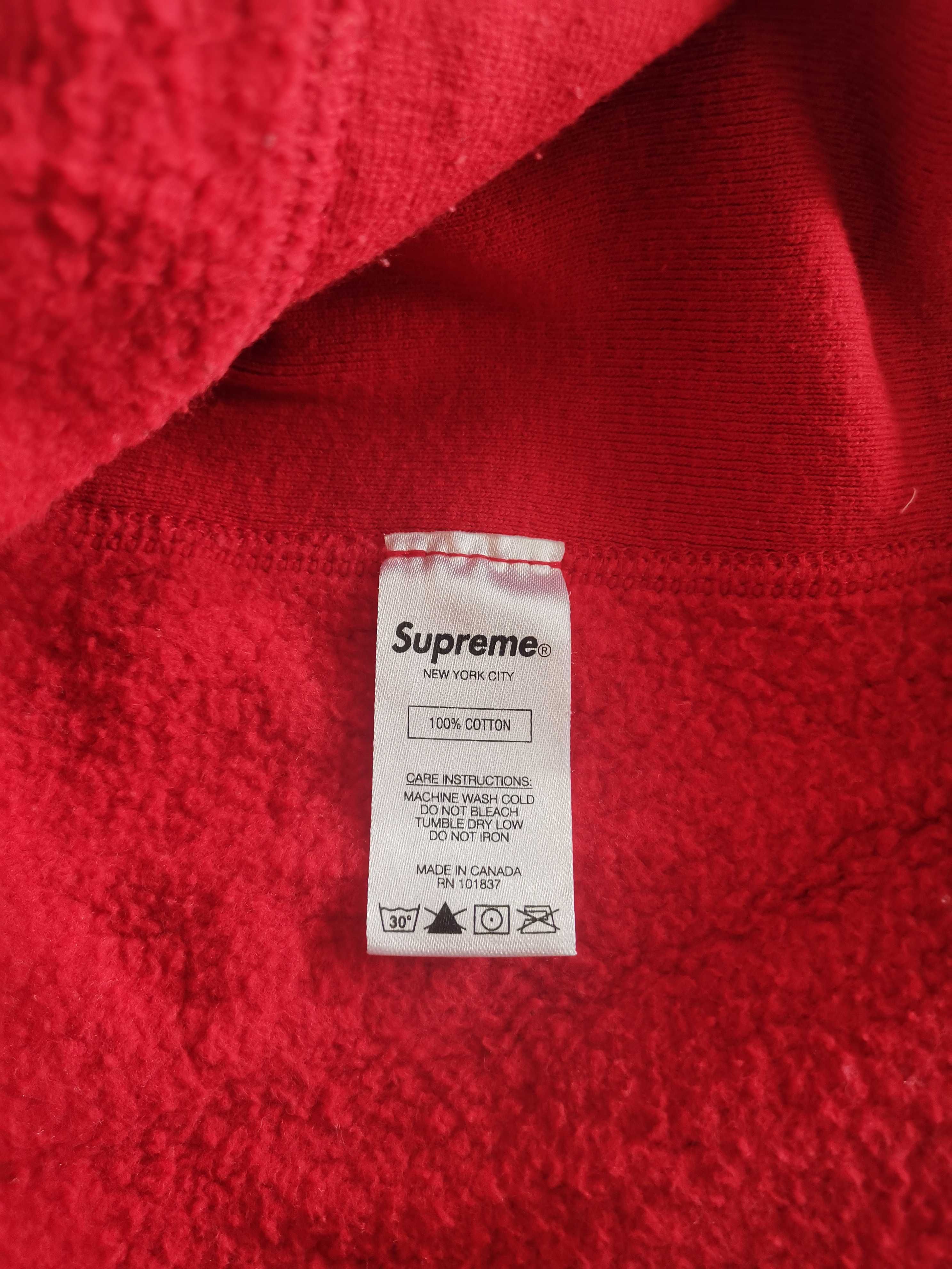 Supreme bluza czerwona oryginalna (roz. M) Medium