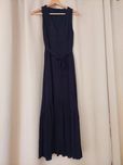 Sukienka maxi czarna dress black Sanctuary długa letnia wiskoza rayon