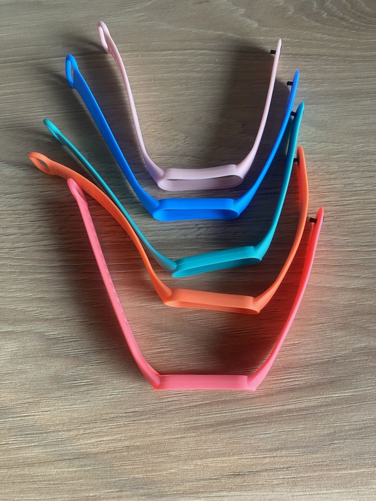 Silikonowe kolorowe paski do opaski Xiaomi Mi Band 5