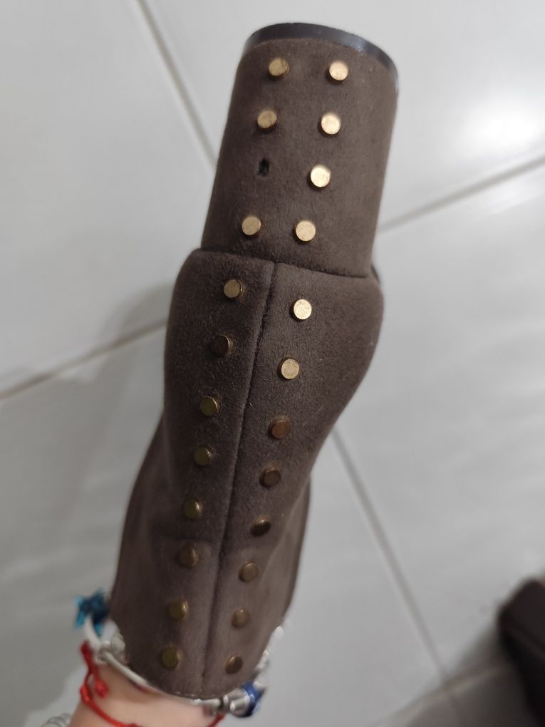 Botas de camurça