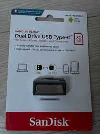 SanDisk 32GB Ultra Dual Drive USB C pendrive