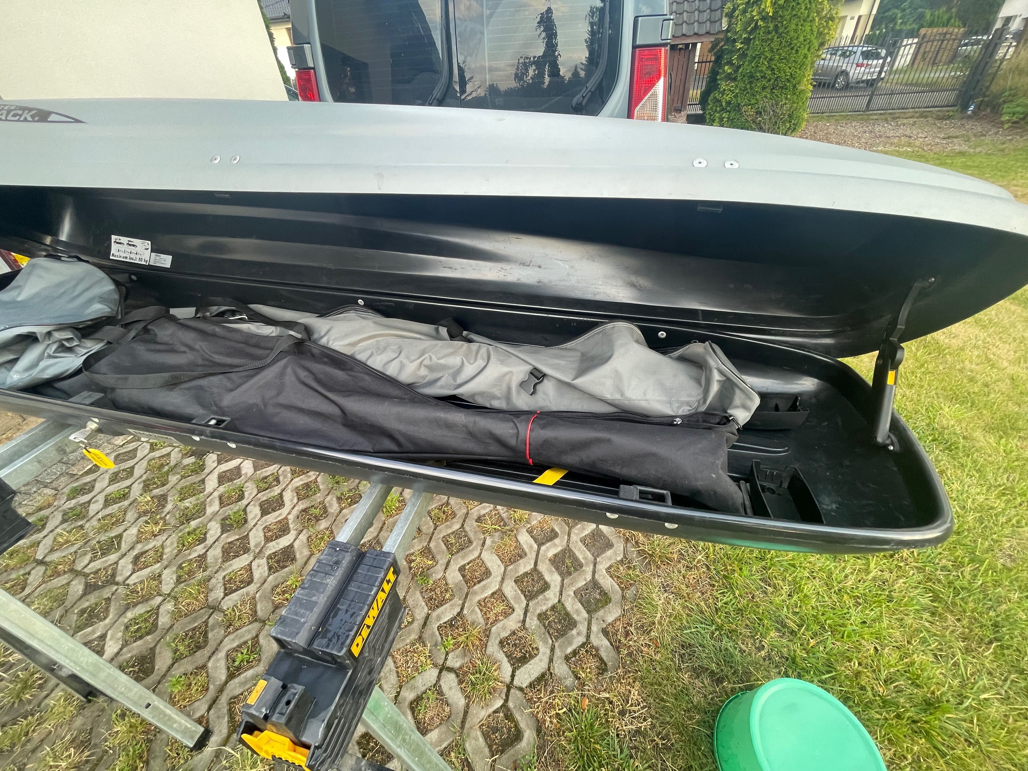 Box na dach Inter pack carver srebrny