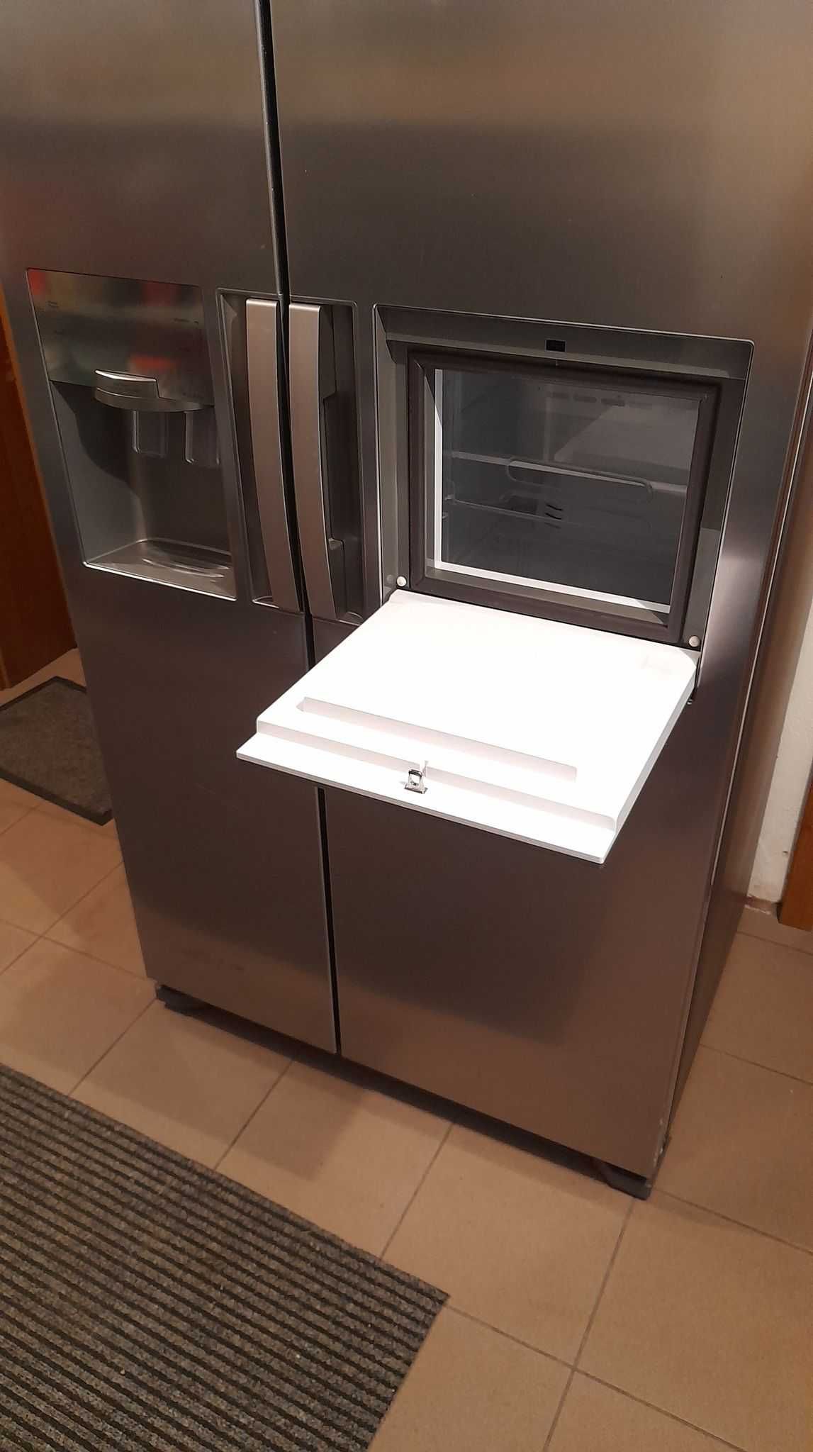 Lodówka Samsung RS7687FHCSL Side By Side uszkodzona części