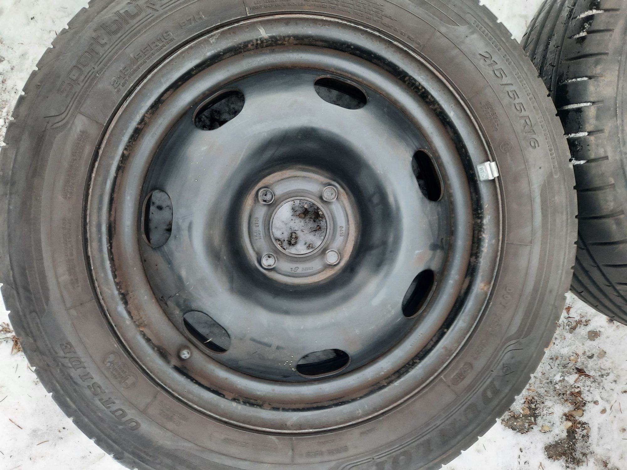 Felgi stalowe stalówki 16" et28 6,5j Citroen Berlingo