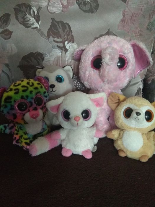 Мягкие игрушки .