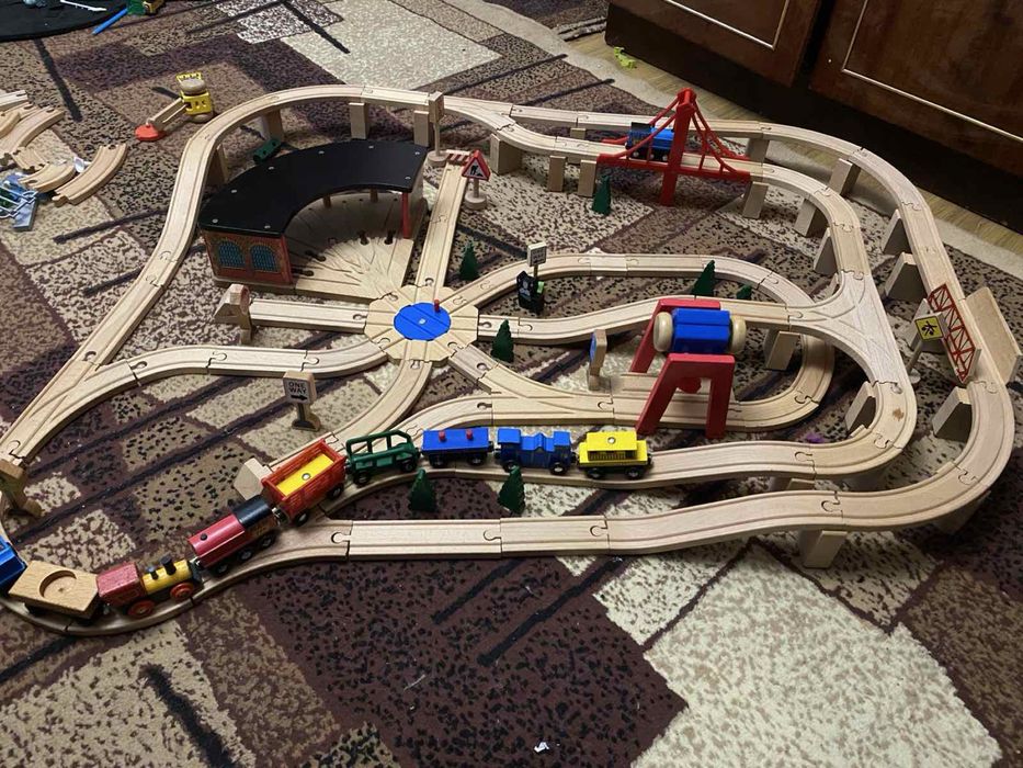 Деревʼяна жилізна дорога