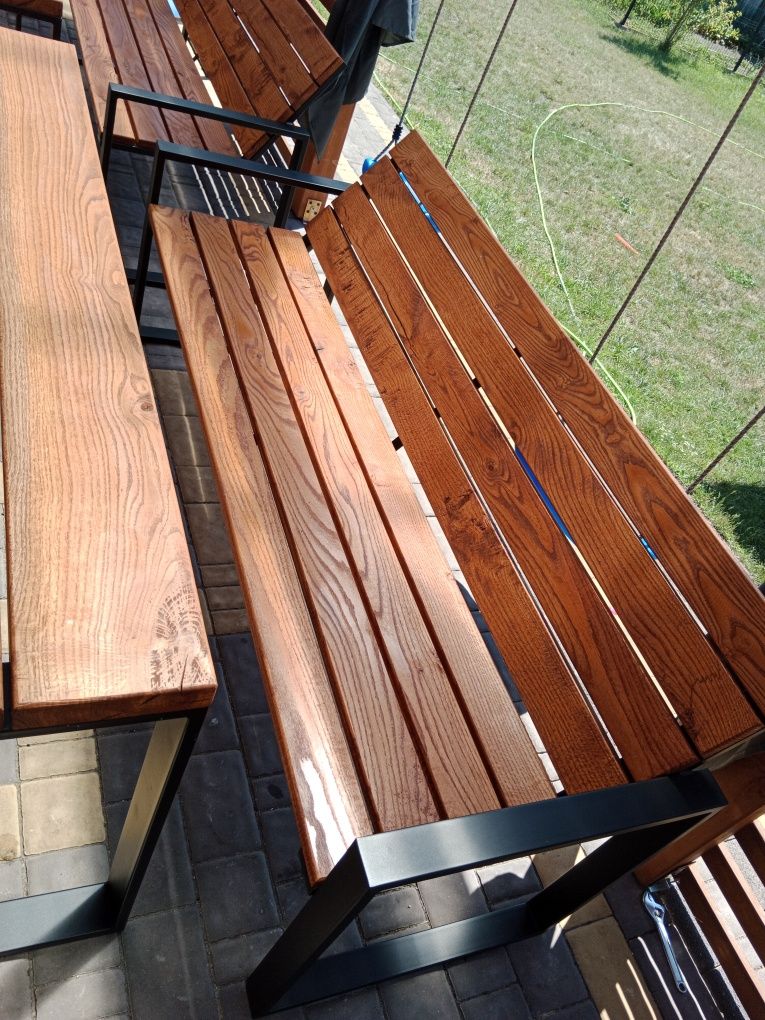 Zestaw mebli ogrodowych loft