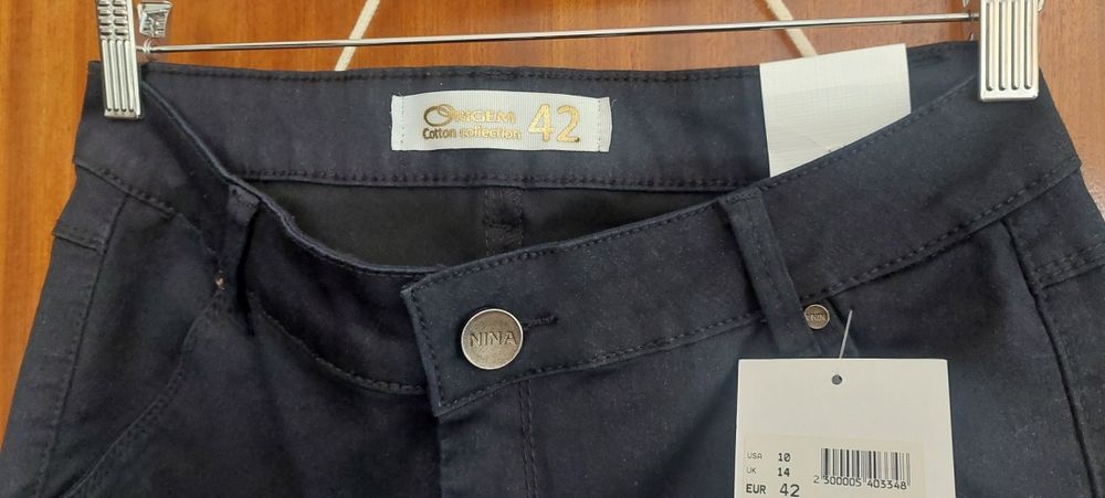 Calça azul marinho