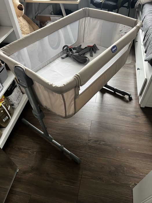 *REZERWACJA* Chicco next to me łozeczko dostawne dostawka