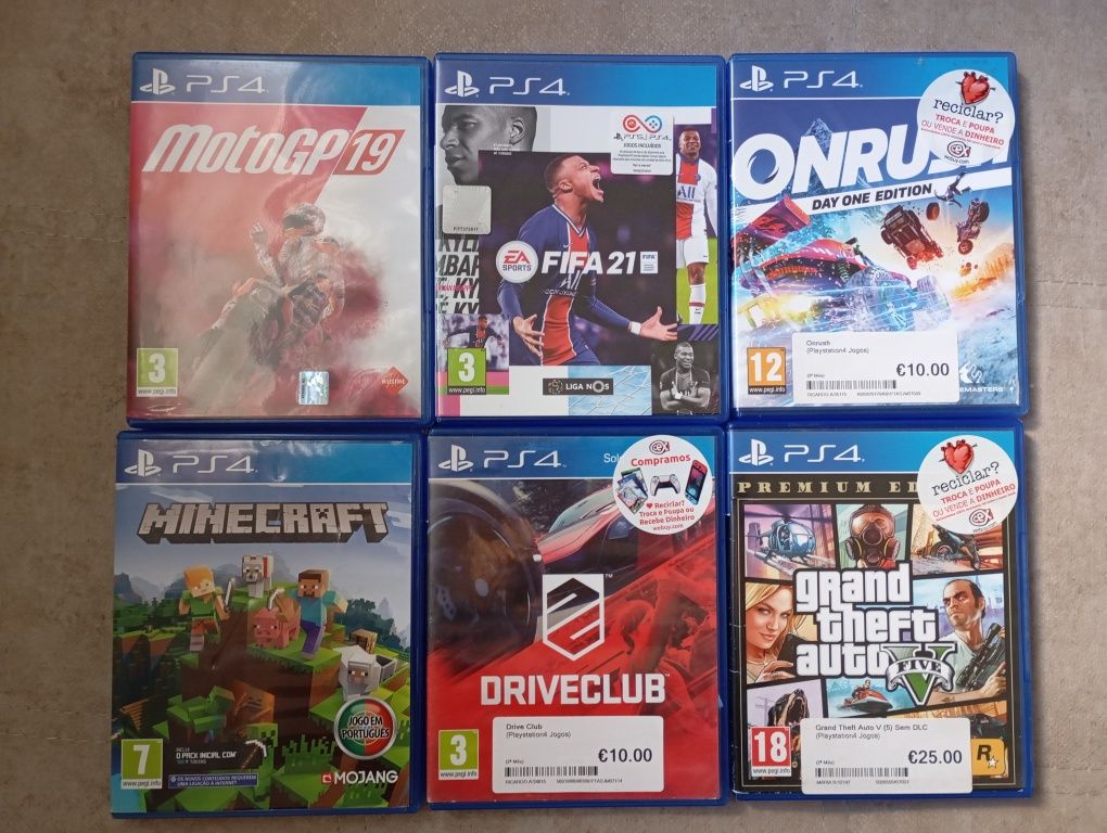 Jogos ps4 troca ou venda