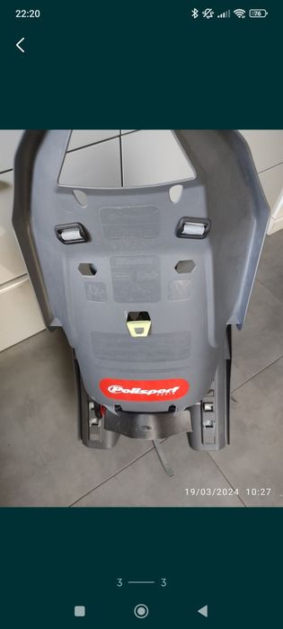 Cadeira bicicleta para suporte traseiro