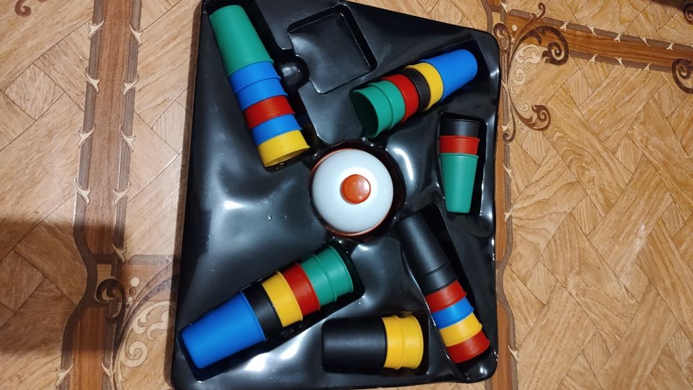 Настільна гра "Швидкі ковпачки", укр. - Kingso Toys