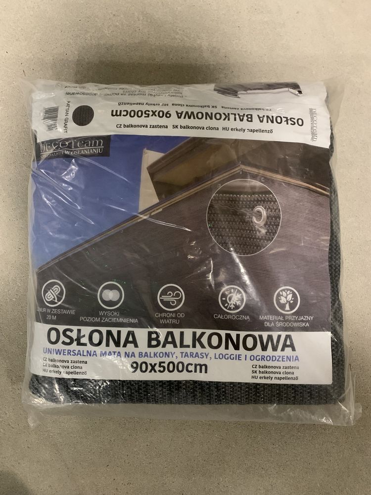 Osłona / mata balkonowa