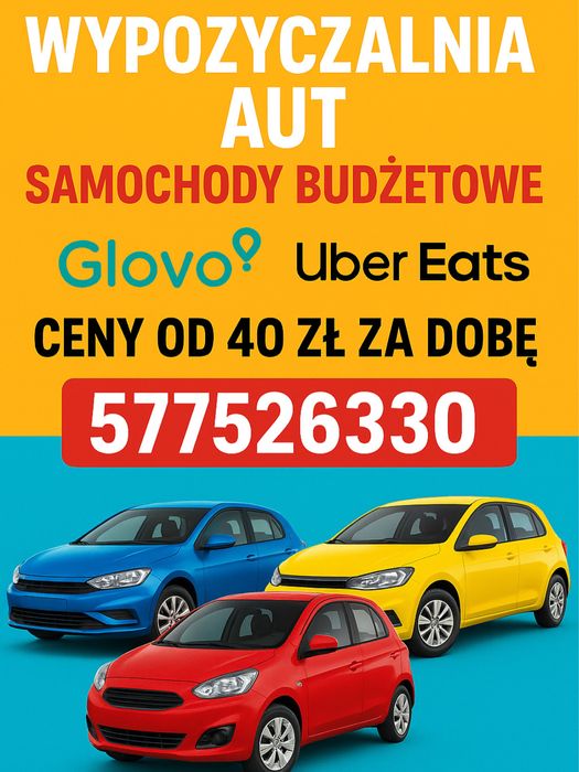 Wypożyczalnia Aut Budżetowych od 40 zł doba
