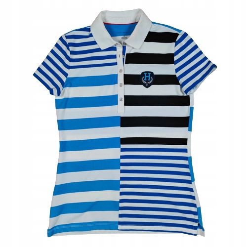TOMMY HILFIGER Koszulka Polo Damska Logo r. S