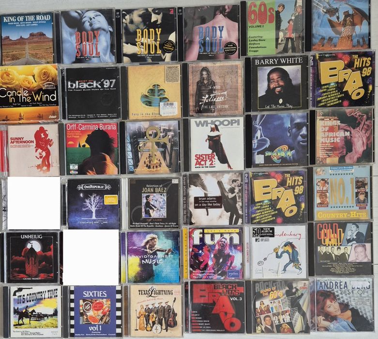 Sprzedam płyty CD, albumy na sztuki