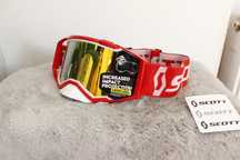 Nowe okulary gogle , Scott Prospect Red 2025 ,.cross , quad