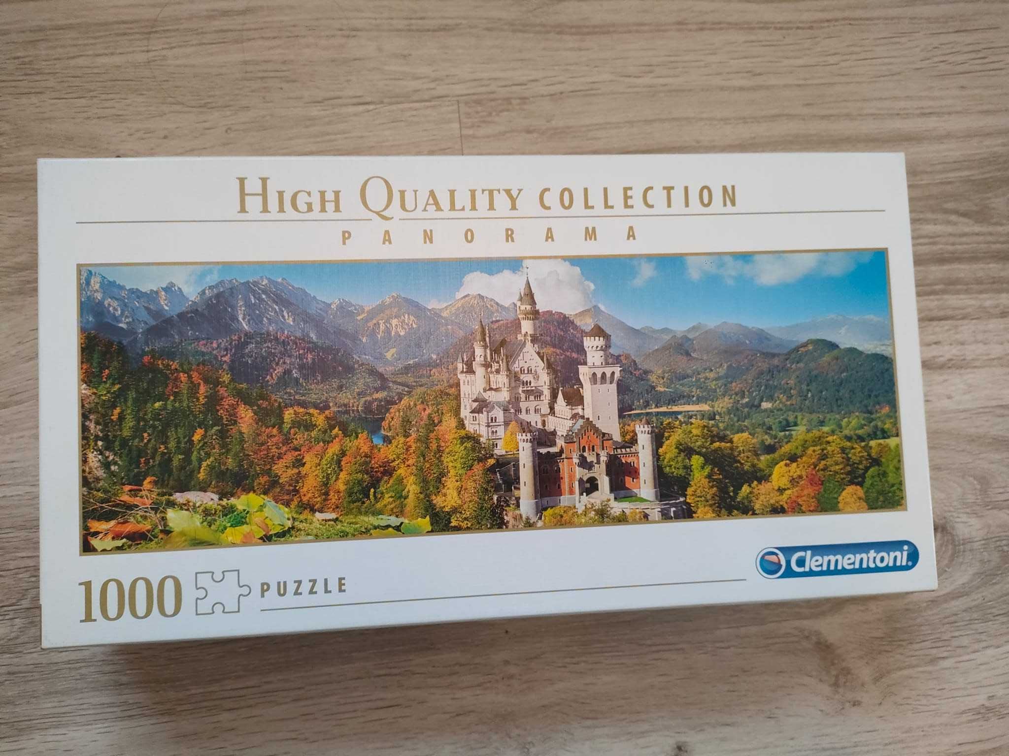 Puzzle Clementoni 1000 elementów - Zamek Neuschwanstein