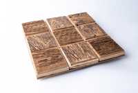 PROMOCJA! Panele ścienne MOZAIKA 1 stare drewno 3D 0,9m2