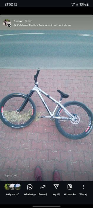 rower dirt ns decade v2 (rock shox, chromag, dt swiss)