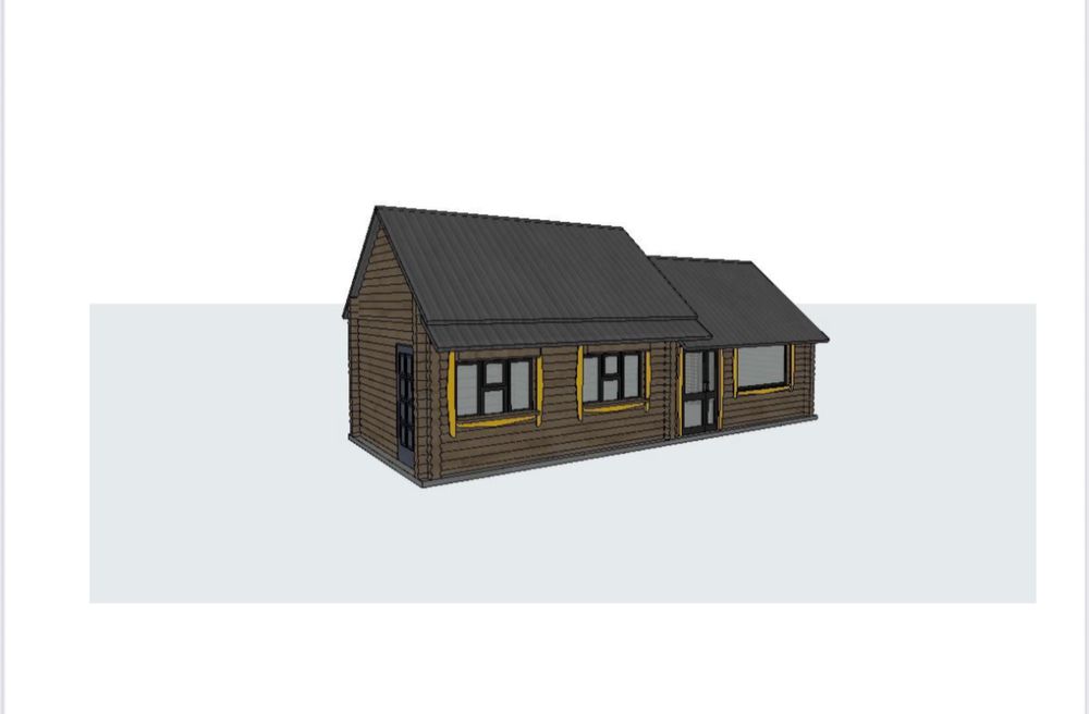 Дерев’яний павільйон 40 м² (збірно-розбірний)