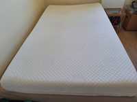 Materac Selene Shenergy 120x200 cm + drewniana rama łóżka
