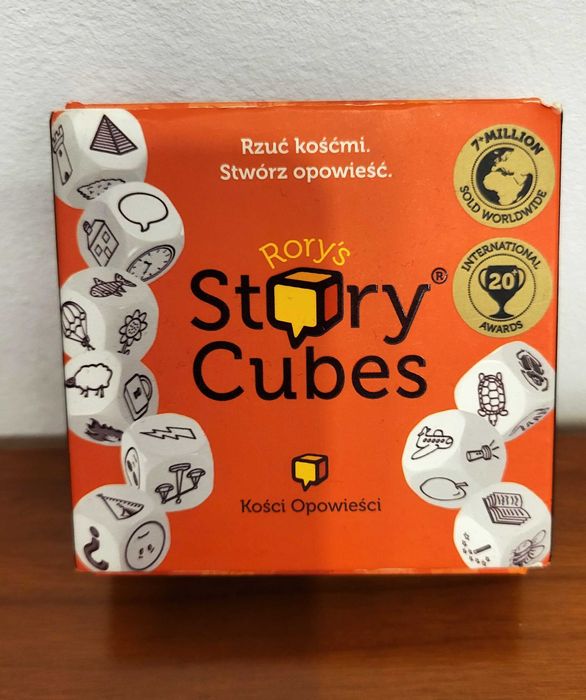 Story Cubes Rzuć kośćmi stwórz opowieść Kreatywna gra