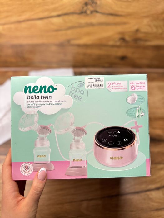 Elektroniczny bezprzewodowy podwójny laktator Neno Bella Twin.