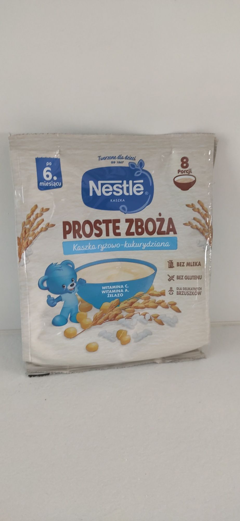 Nestle kaszka ryzowo kukurydziana 144g