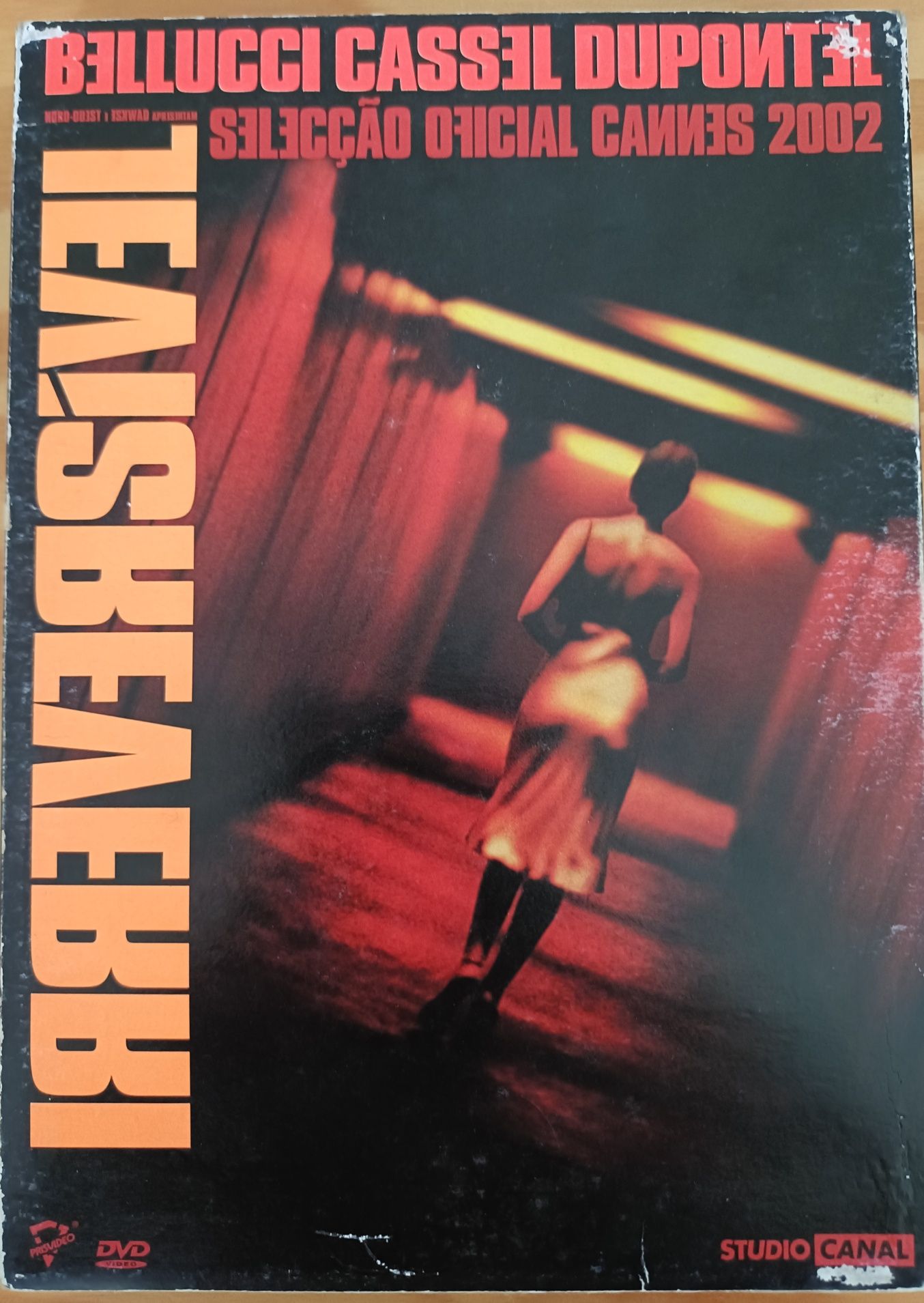 DVD Irreversivel, de Gaspar Noe