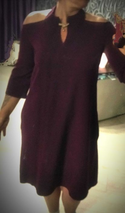 Эффектное платье ДЕКОЛЬТЕ46/48р