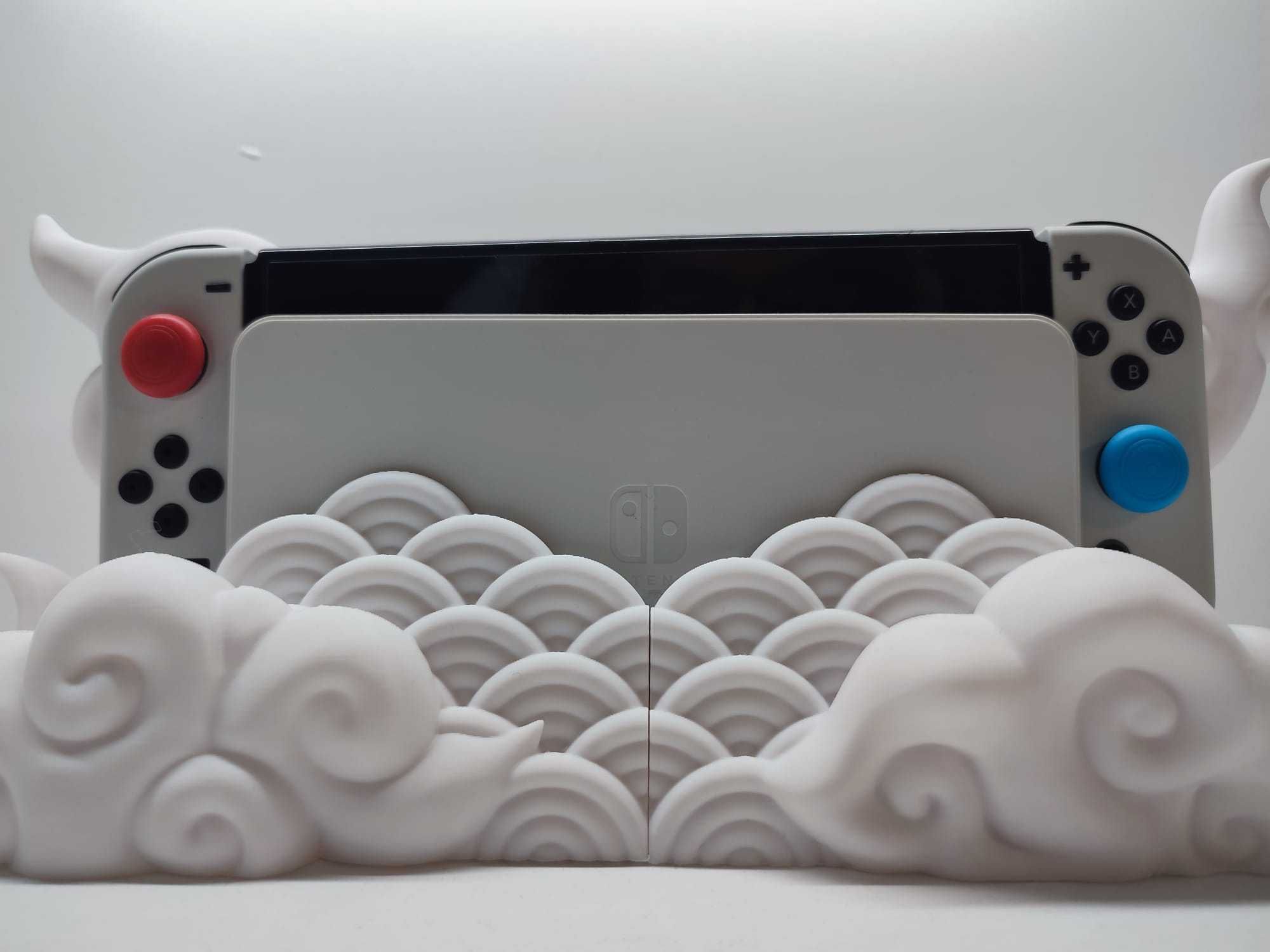 Stand de Nuvens para Docking de Nintendo Switch (V1, V2 & OLED)