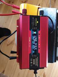 DDRADON Inverter 800W DC 12V to AC 220V LCD Інвертор хорошої якості !