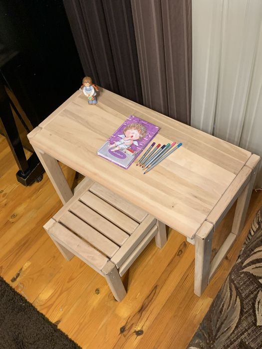 Стіл, стільчик, табурет, комплект дитячих меблів