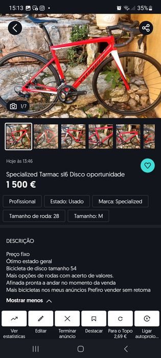 Specialized Tarmac SL4 disco