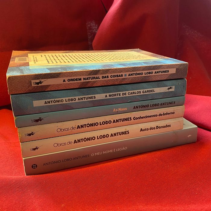 António Lobo Antunes - Vários Livros listados